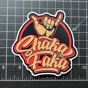 Shaka you Faka 4x4” Red or Blue