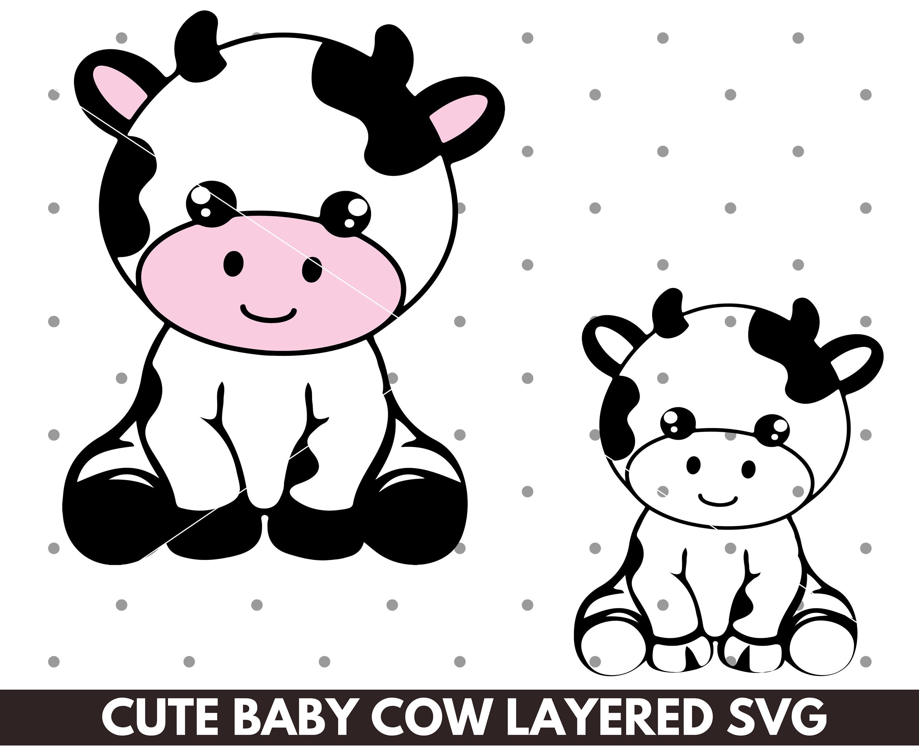 Cute cow cartoon character. Chinese New Year | Stock vector | Colourbox