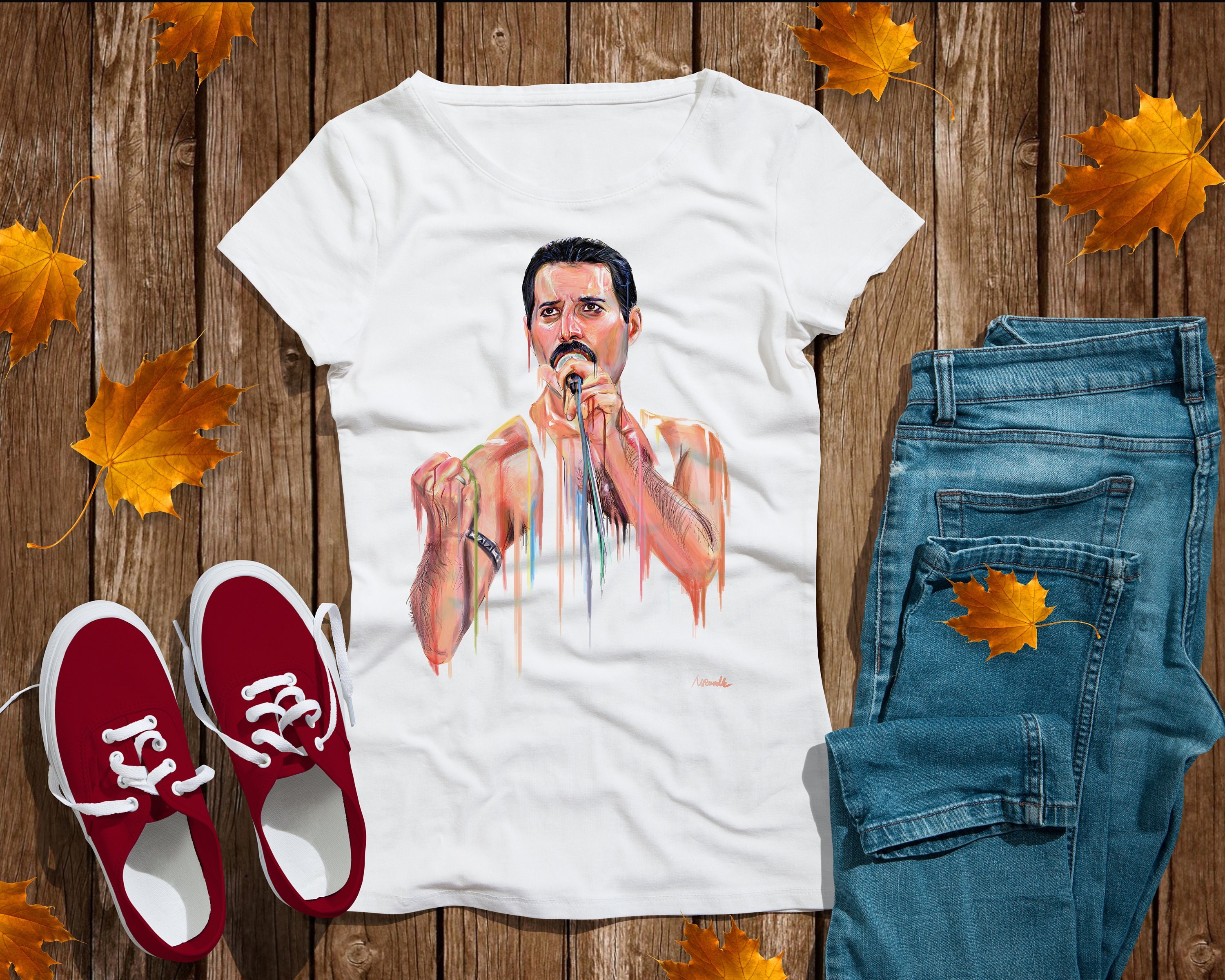 Freddie Mercury Vintage T Shirt