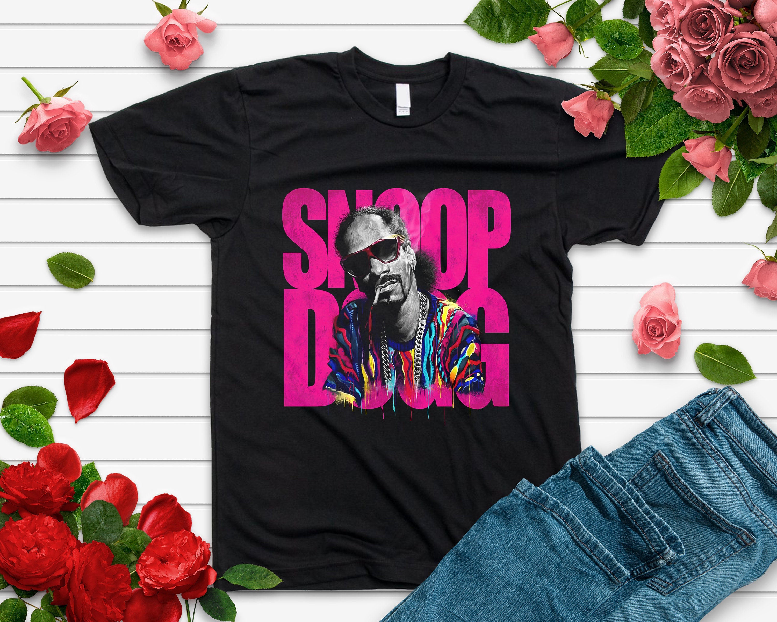 Snoop Dogg Rap Shirt, Snoop Dogg Rapper Hip Hop T-Shirt