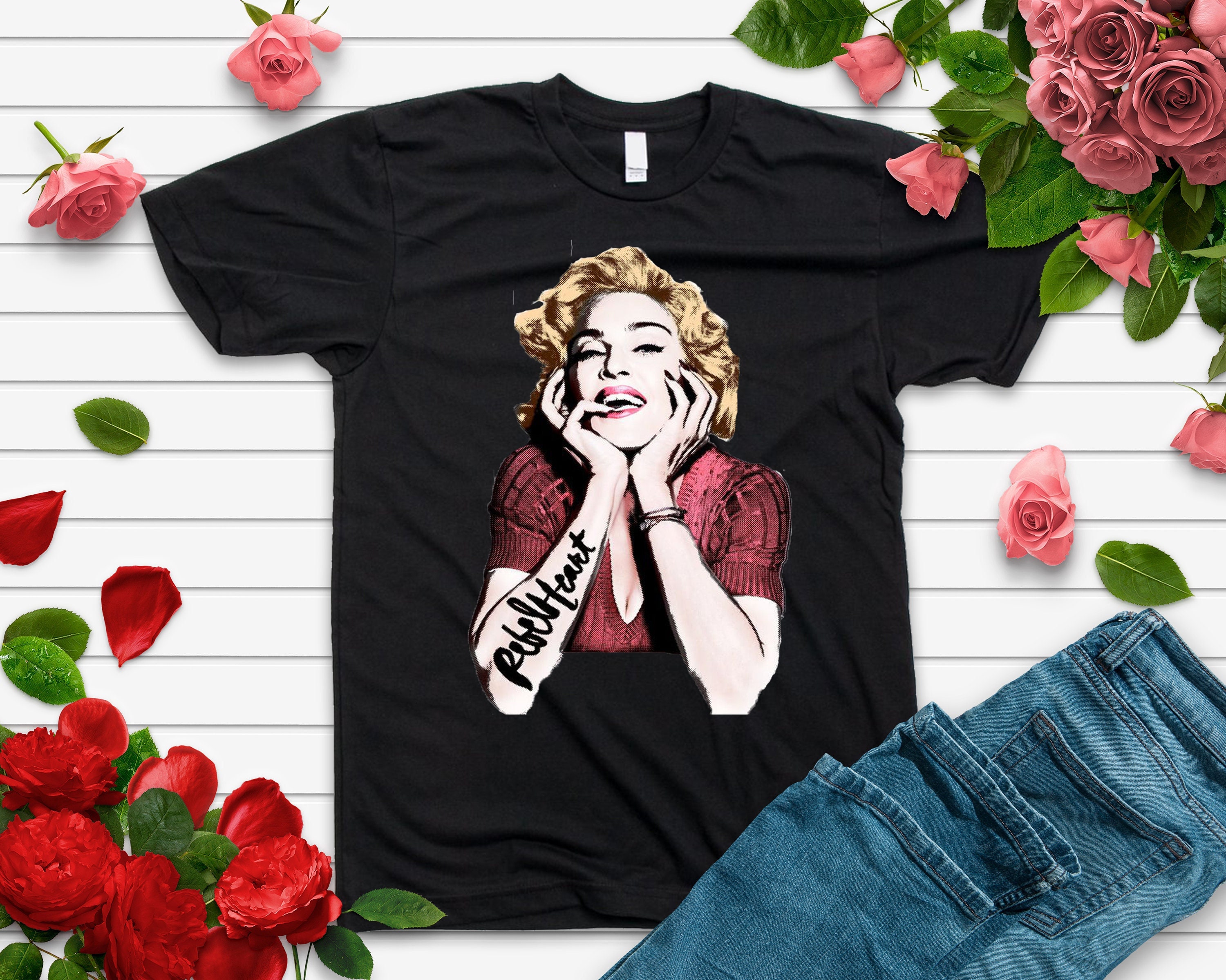 Discover Madonna Retro Vintage T-Shirt, Madonna Shirt