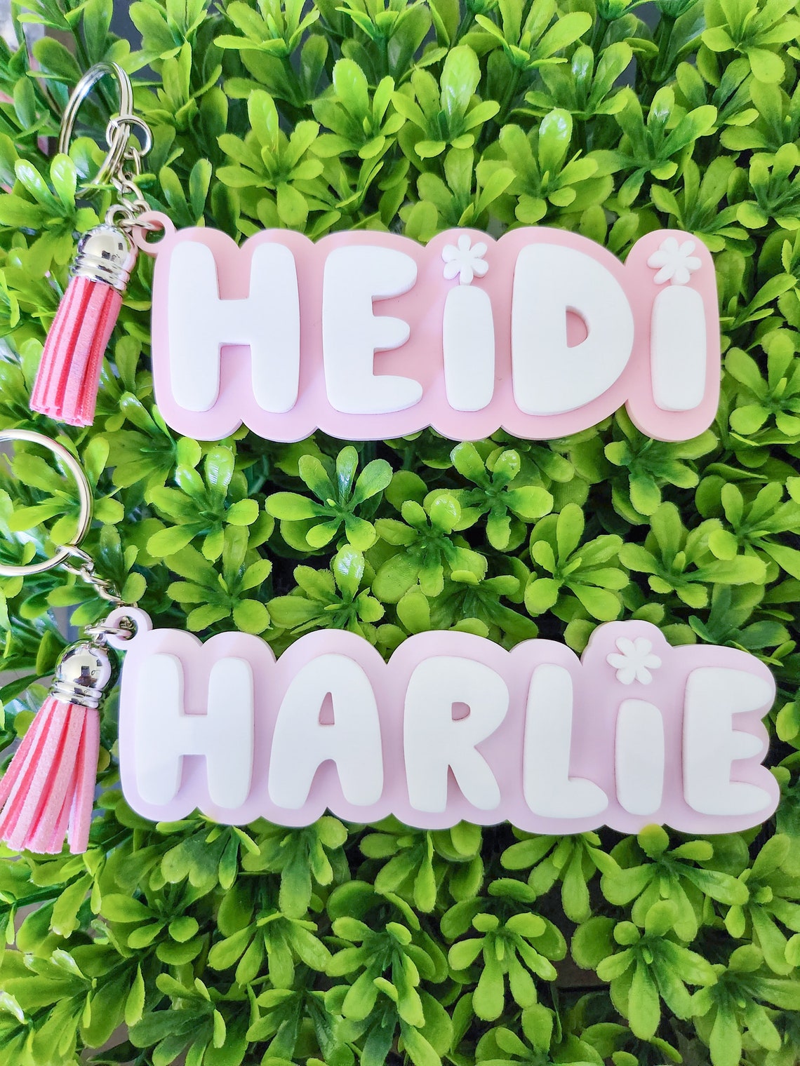 Personalized Keychains Name Keychains Acrylic Name Etsy
