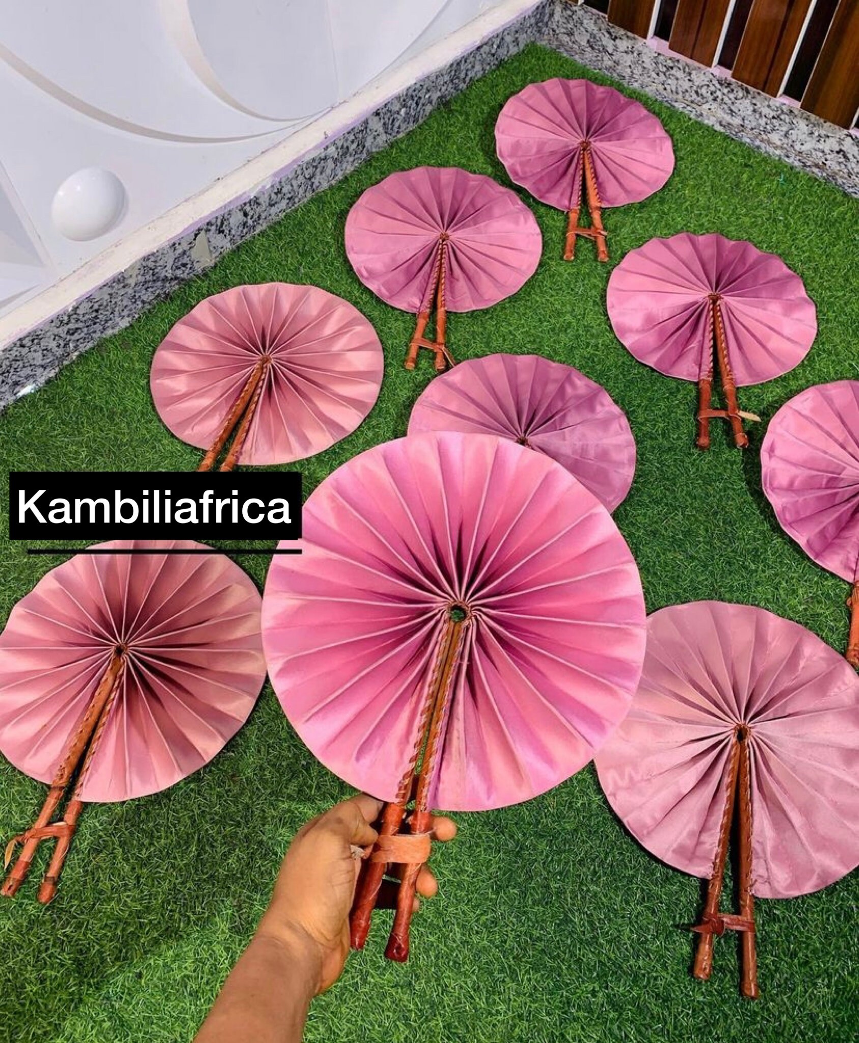 Elegant African Wedding Hand Fan Bridal Hand Fan Wedding Etsy