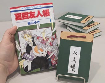 Mini Natsume's Book of Friends Hand Bound Book, Anime Merch, Natsume Yujin-cho, Manga
