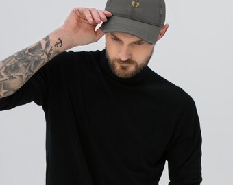 Distressed Christian Dad Hat: Religiöses Zitat Unisex Cap