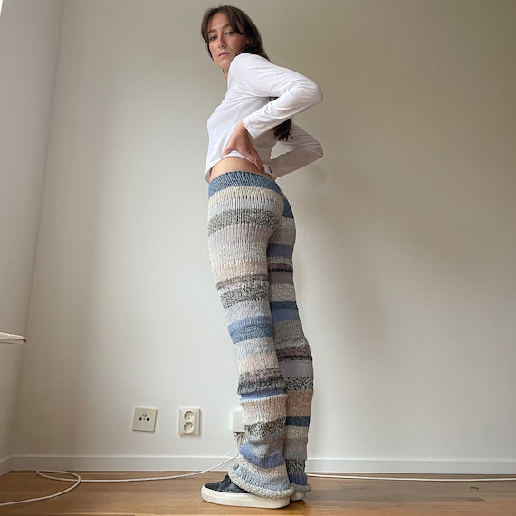 Easy Trousers Knitting Pattern for Sentro or Addi Express Kingsize