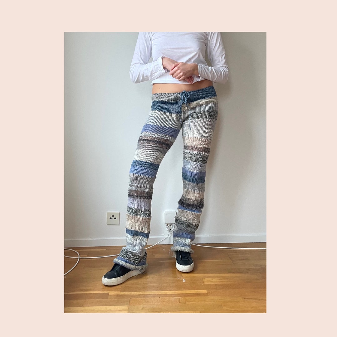 Easy Trousers Knitting Pattern for Sentro or Addi Express Kingsize