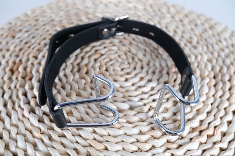 Mouth Spreader BDSM Open Mouth Hook Gag Role Play Gift Leather Etsy