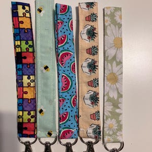 Fabric Key Wristlets
