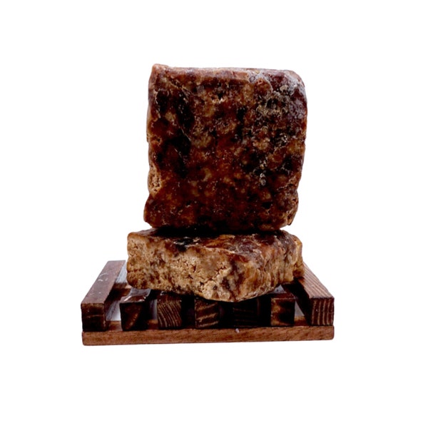 African Black Soap | Raw African Black Soap from Ghana, African Black Soap Bar, Unscented Soap, Ose Dudu, Handmade Soap, All Natural Soap