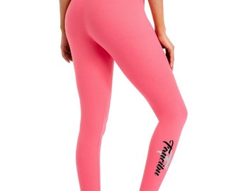 Fancibu Brand High Rise Compression Squat Proof No Front Seam Yoga Pants Non-See Thru