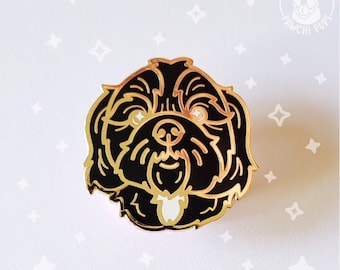 A Shih Tzu Named Salem - Hard Enamel Pin