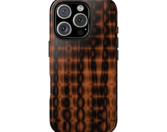 NAOMI Tortoise Print protective Phone Case - Trendy Y2K Animal Print, Nature aesthetic, Cool Girl Aesthetic, cute fall iphone cover