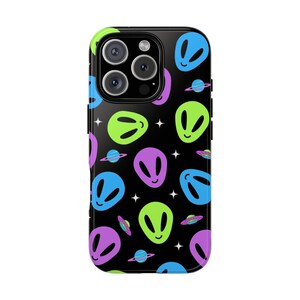 XANTHE motif extraterrestre fille étoile de l'espace étoiles galaxie rave girl club girl coque de protection pour téléphone amant étoiles coque iphone tendance mignon Girly