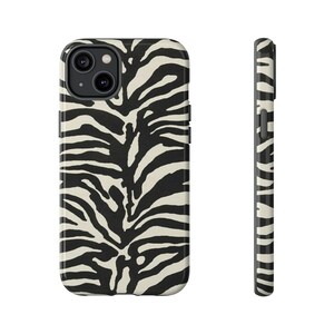 CARMEN Schutzhülle mit Zebra-Print - IT-Girl-ästhetik, niedlich, coole Mädchen-Vibe, trendige, stilvolle, exotische iPhone-Abdeckung Bild 8