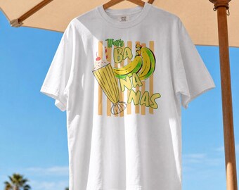 That's Bananas Funny Tee PNG Design, Beach Vibe Sublimation Design Digital Download