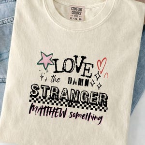 Sarcastic Sweary Bible Quote Love the Stranger PNG Sublimation Funny Designs Gift for Democrat