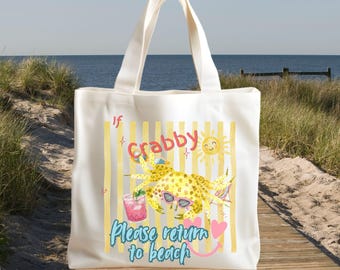 If Crabby Striped Summer Sublimation Design Popular Beach Vibe