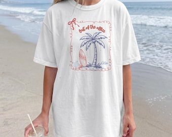 Minimalist Out of the Office And At The Beach Illustration Sublimation Design