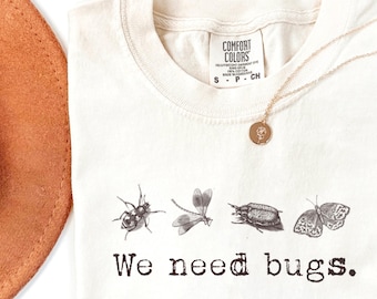 Earth Day Bug Monochromatic PNG Gift for Entomologist Digital Download