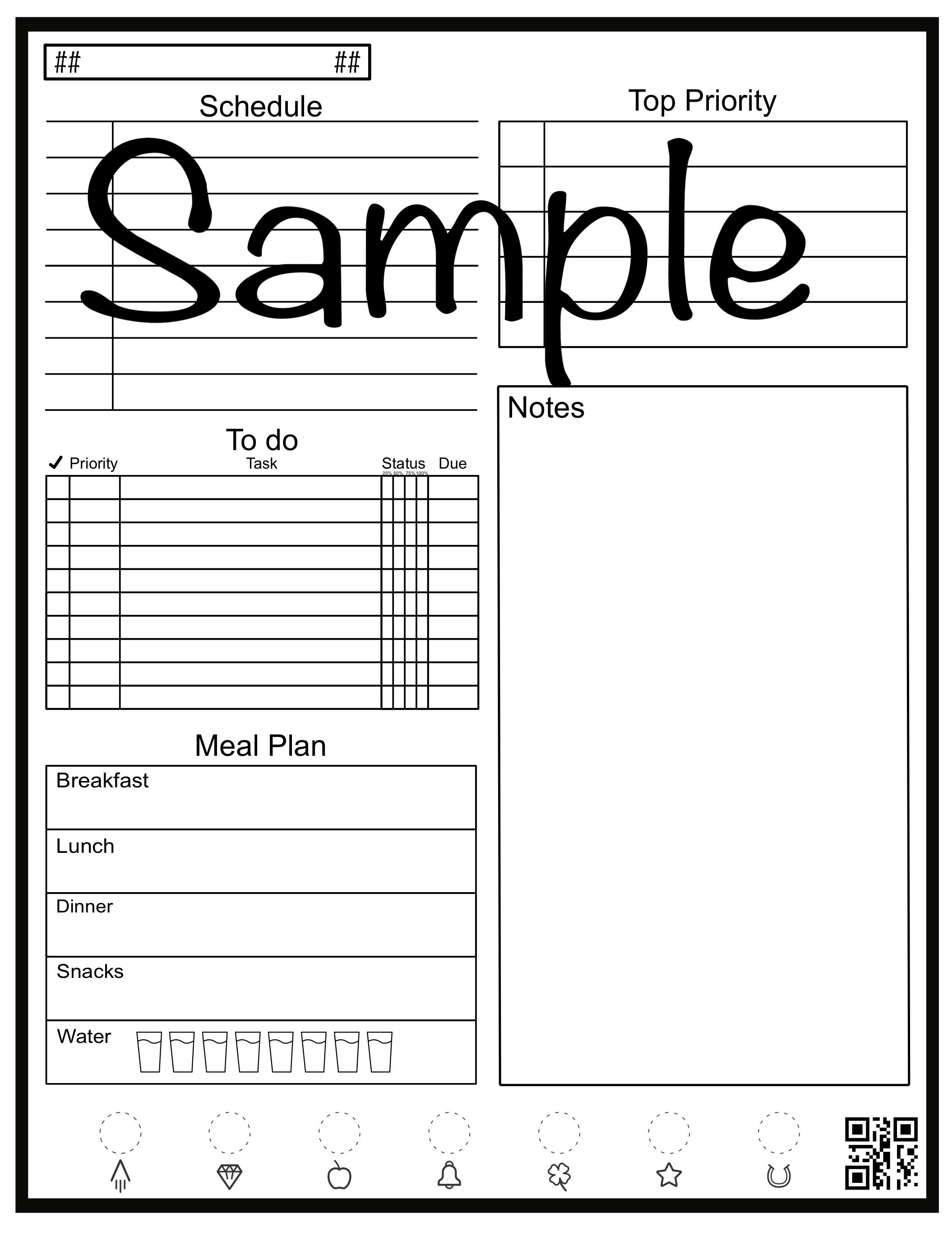 Rocketbook Printable Templates Rocketbook Printable Templates