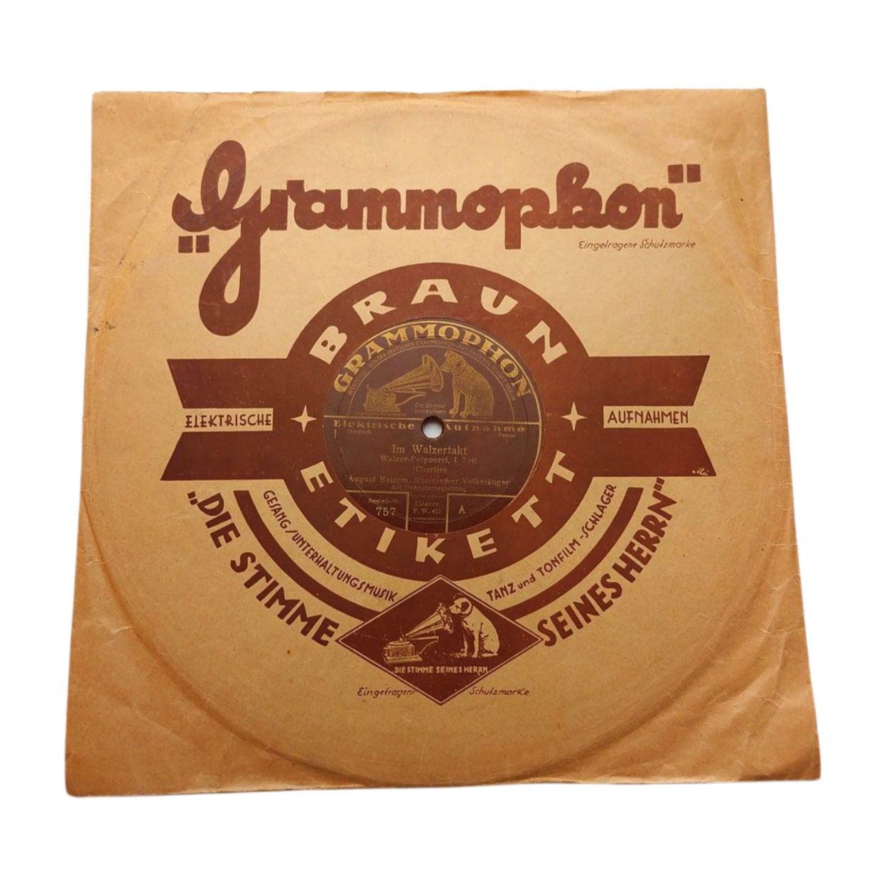 クラシック　ワルツ　レコード10枚セット Shellac Record - Deutsche Grammophon-aktiengesellschaft - in
