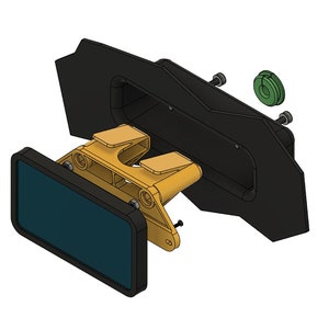 Auxbeam 8 Gang Switch Controller Bracket: Chevy Colorado/GMC Canyon (2015-2022)