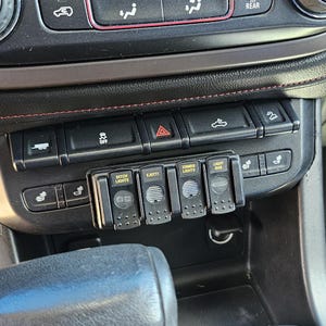 Installation of Trigger 4+ Switch Controller Custom Bracket, fit for 2018 to 2022 Colorado or Canyon