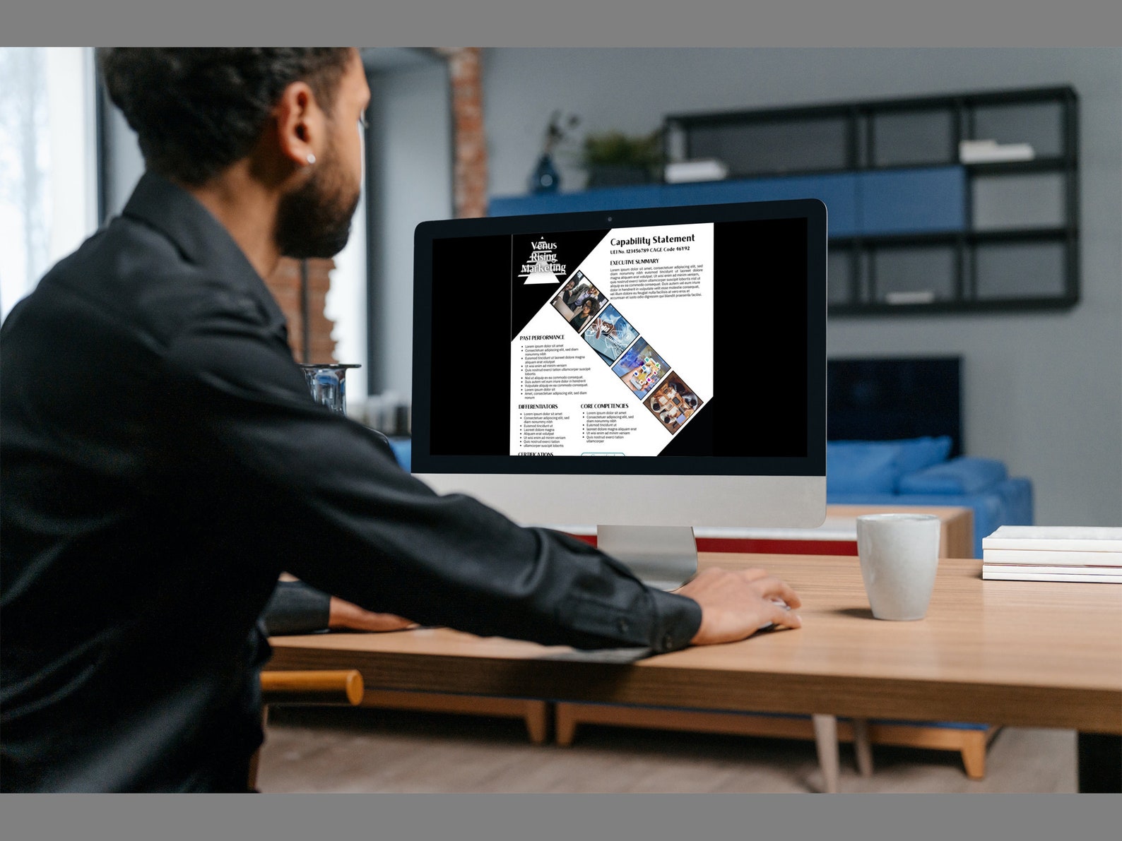 Canva Template Capability Statement Government Proposals Federal