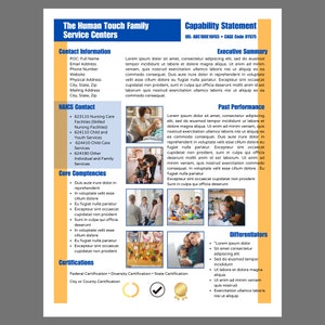 Canva editable federal government proposal template