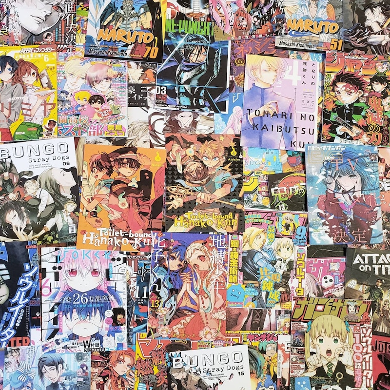 Mini Anime Stack Mini Anime Posters - Etsy