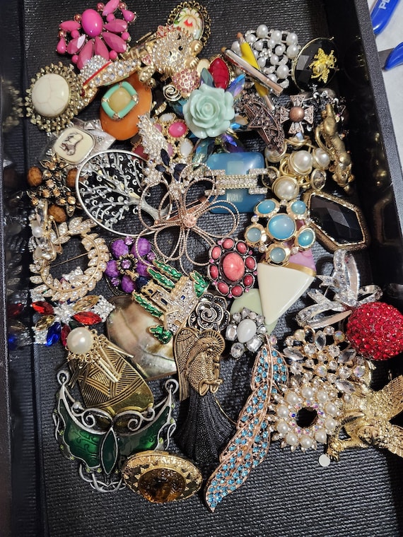 5 Pieces Bundle ,costume, Retro, Modern,rhinestones