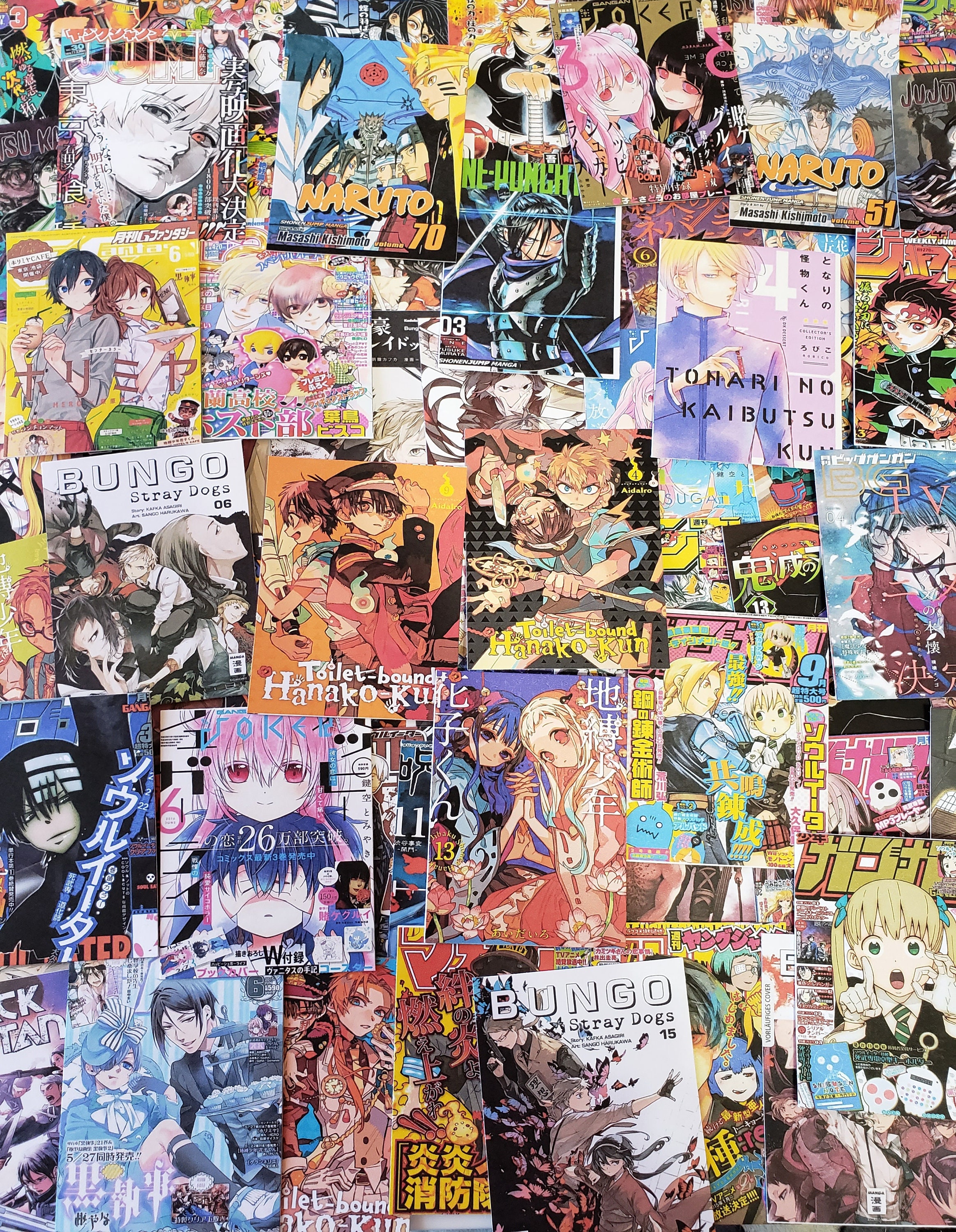  MeleBase Anime Wall Collage Kit Aesthetic 60 PCS Anime