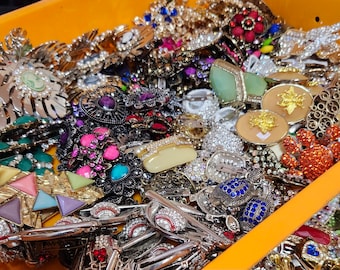 Modern, Costume, Retro Style , Rhinestone, Animals Brooch Bundles