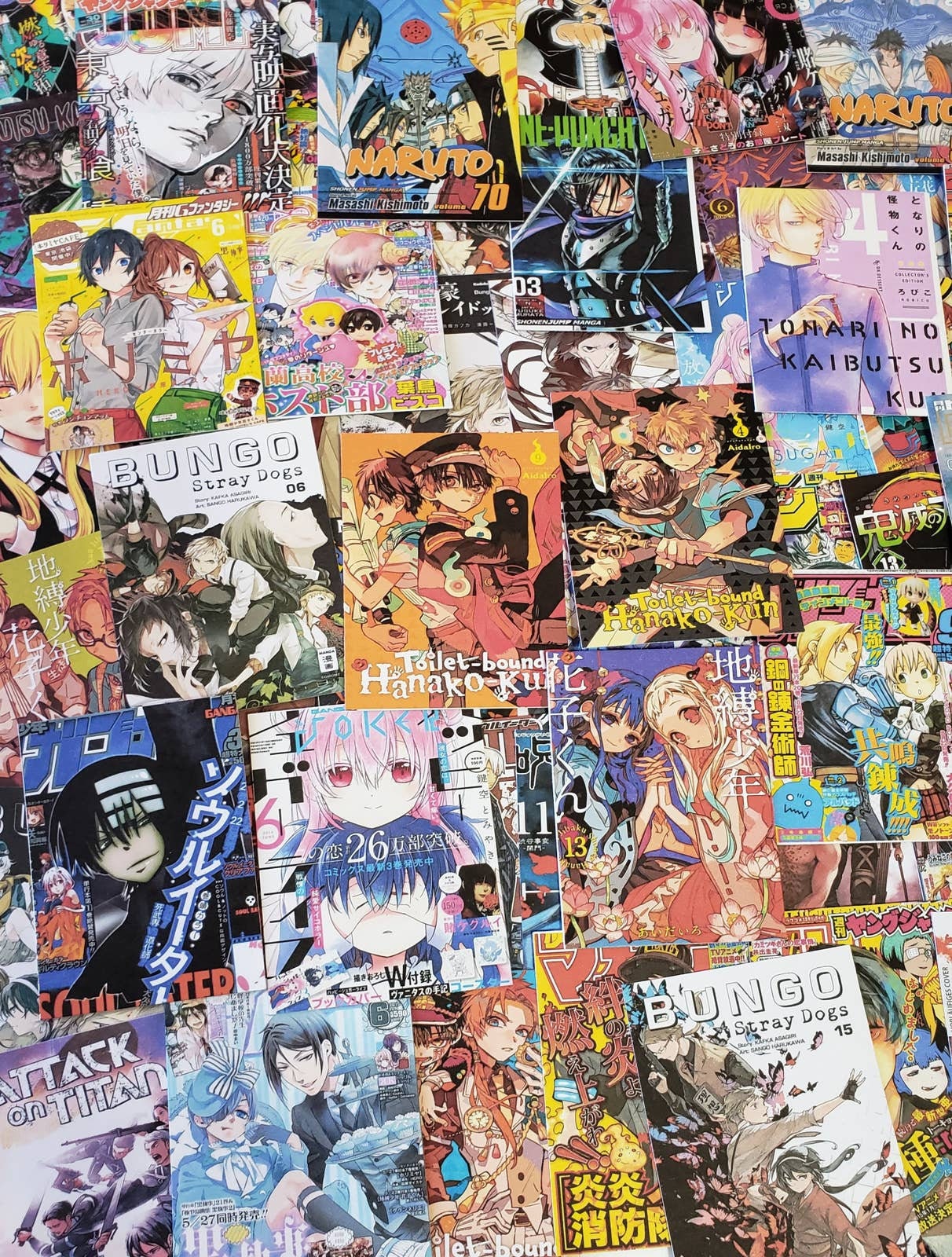 Mini Anime Poster Decor Wall Collage Kit 20 Pieces Cardstock - Etsy