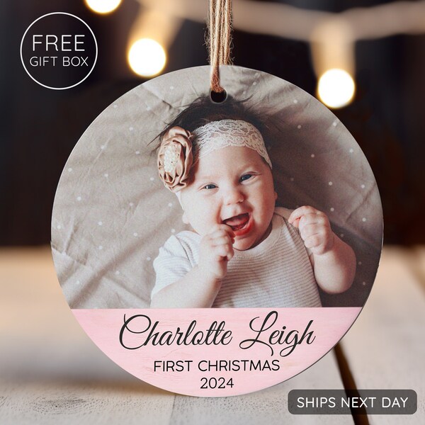 First Christmas 2024 With Photo Etsy