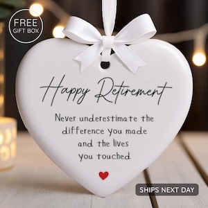 Retirement Gifts for Woman, Happy Retirement Appreciation Gift, Gift for Retired Women, Coworker, Boss, Nurse, Teacher, Mom, 2025 Ornament