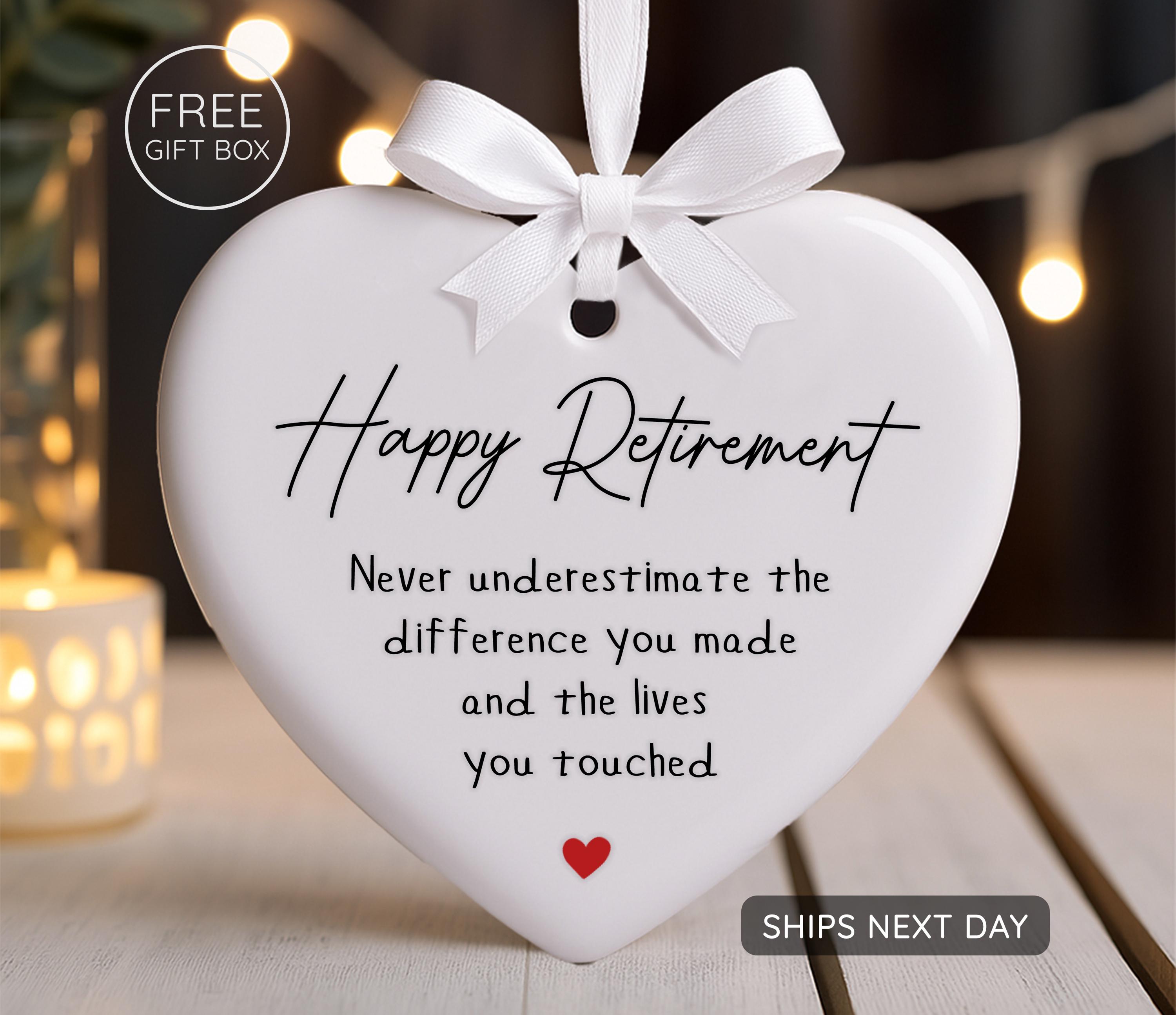 Retirement Gifts for Woman, Happy Retirement Appreciation Gift, Gift for Retired Women, Coworker, Boss, Nurse, Teacher, Mom, 2025 Ornament