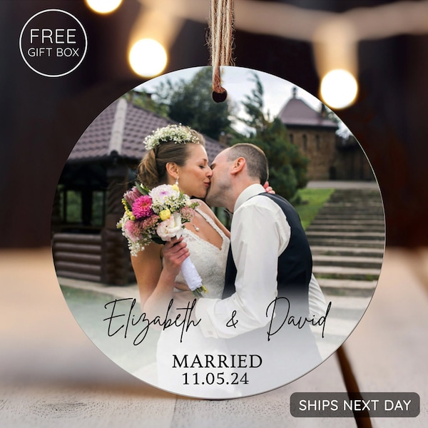 2024 Just Married Ornaments Etsy
