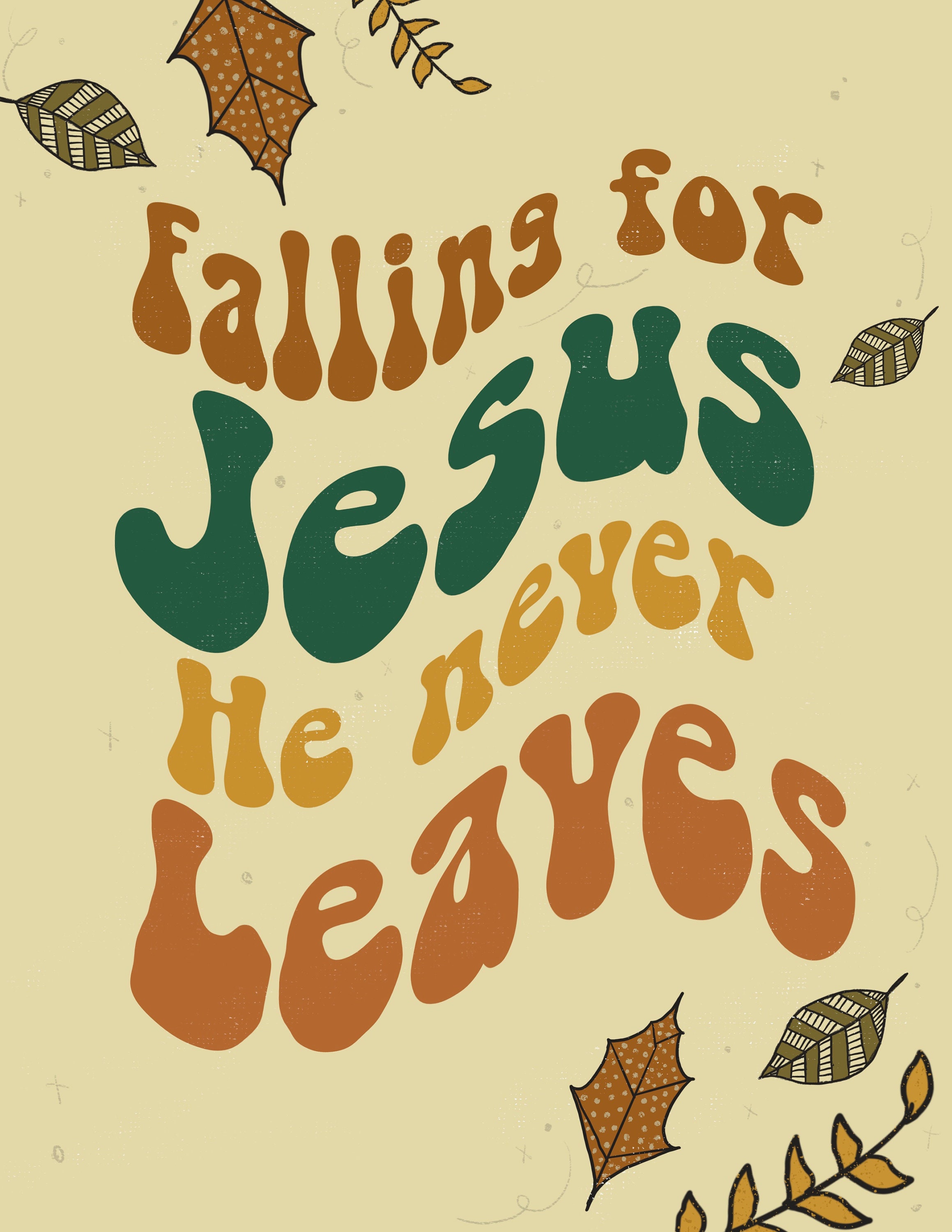 Fall Coloring Page, Printable Coloring , Christian Coloring Sheet