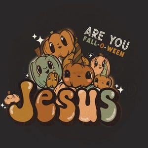 Outono o ween Jesus fofo cristão png Halloween abóbora clipart Fé png outono escola dominical