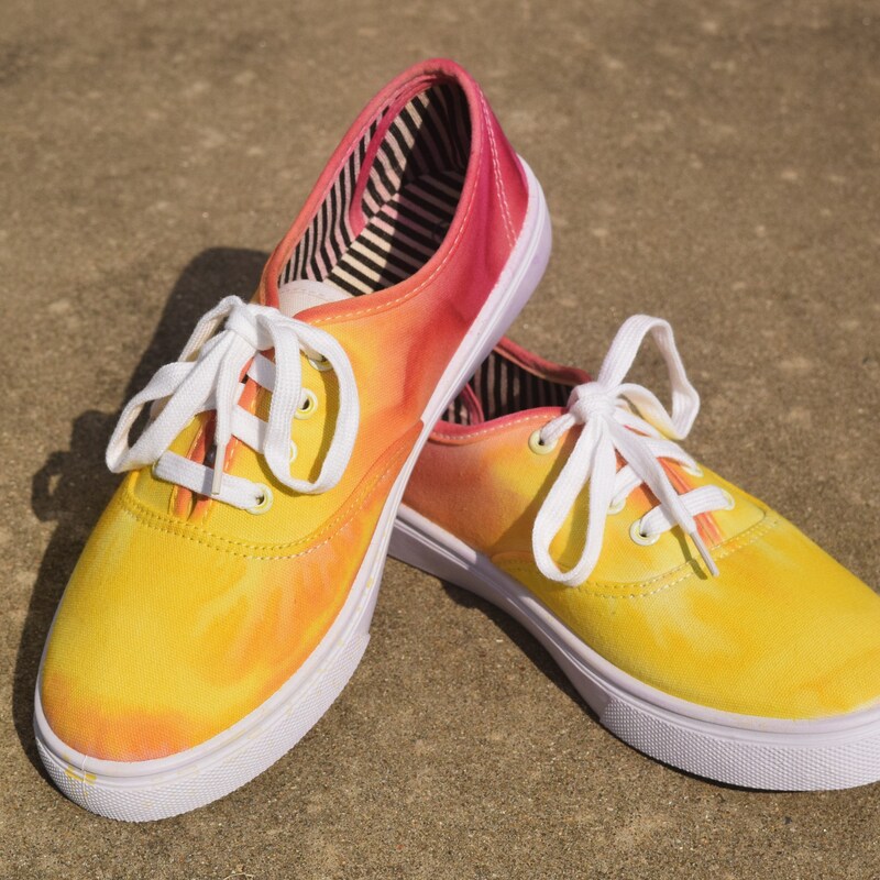 pointed toe canvas sneakers