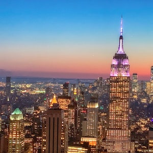 New York City Skyline at Night