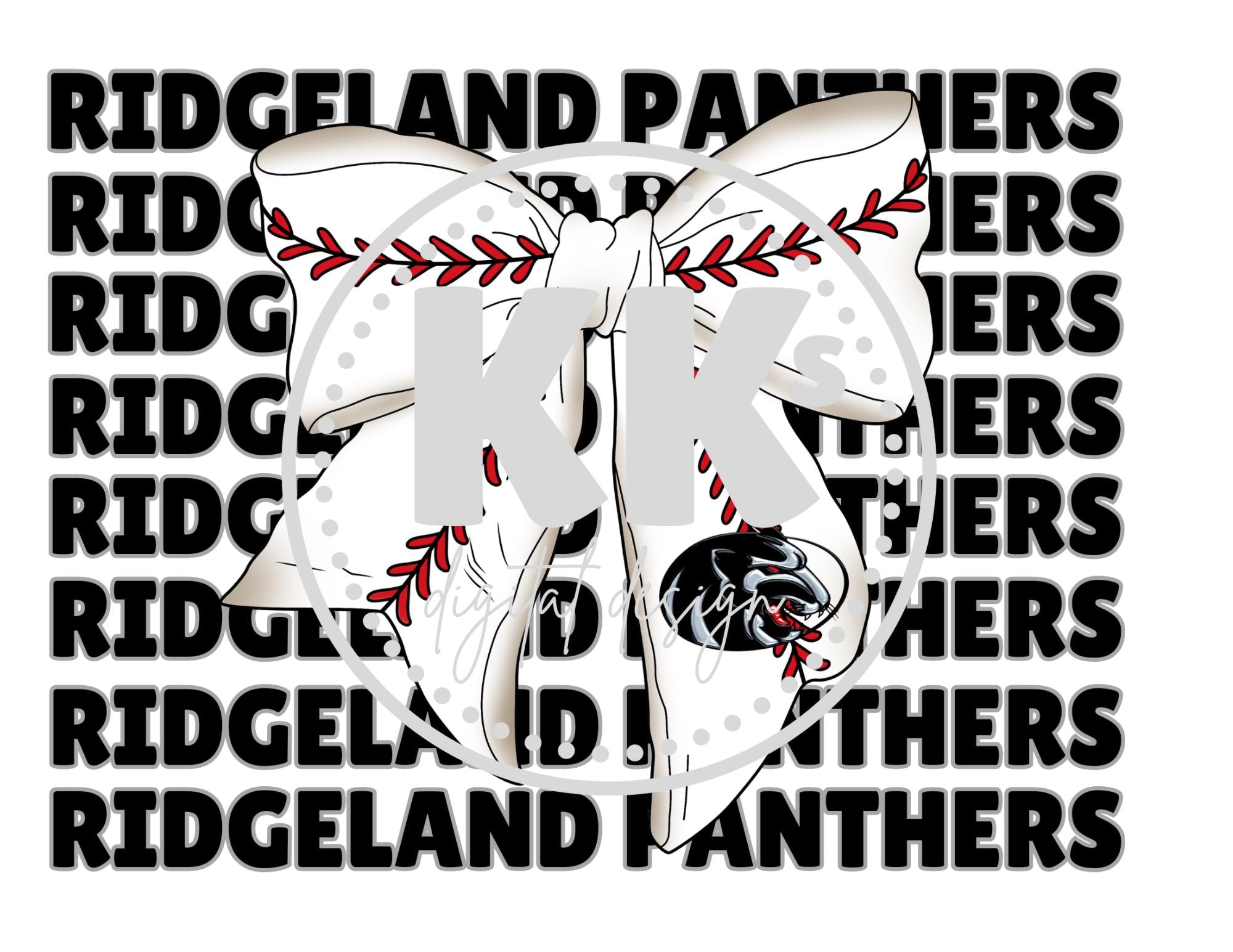 Ridgeland Panthers School Spirit Mascot Digital File PNG Etsy
