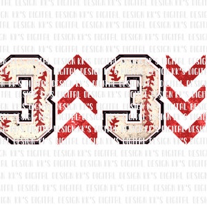 3 up 3 down | Baseball | Digital File | PNG