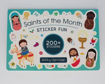 Saints of the Month Sticker Book