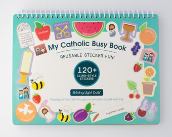 My Catholic Busy Book Reusable Sticker Fun