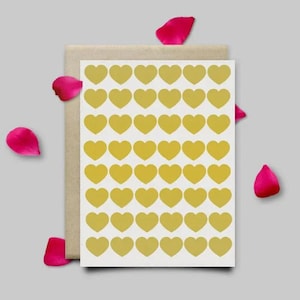 Pegatinas de corazón de oro, sellos de sobre de oro, pegatina de corazón, etiqueta de papel, sello de carta, sellos de invitación de boda, invitaciones, despedida de soltera