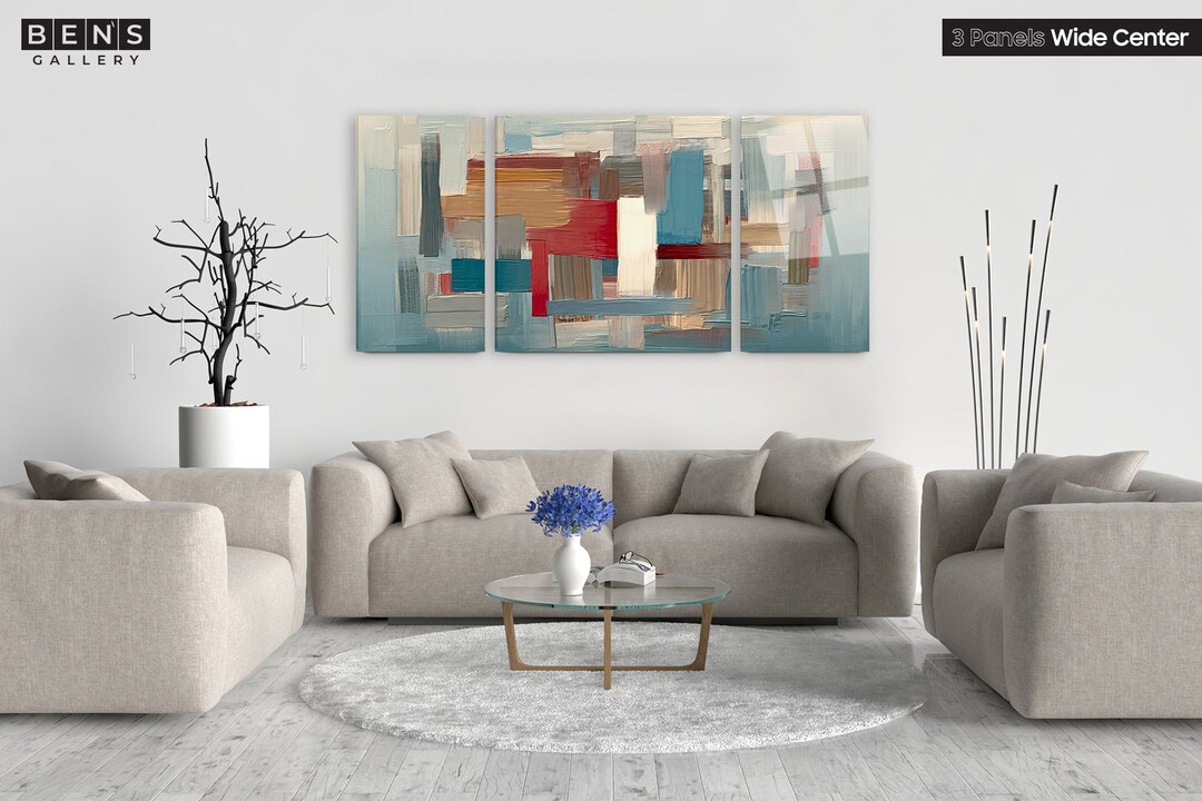 Abstract Paint Strokes Wall Panels Acrylic Glass Oil Etsy