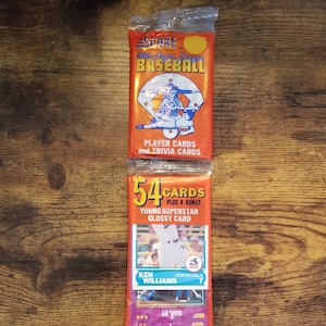 1988 Score Baseball Rak Pak(s)